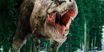 Meraxes Gigas el dinosaurio carnívoro gigante. World: Dominio (Universal Pictures) Imagen ilustrativa.