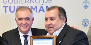 El licenciado en Historia José Luis Albarracín. Regino Amado valoró su trayectoria