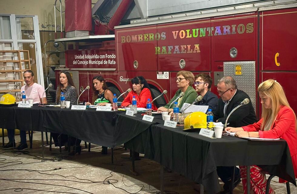 El Concejo Municipal sesionó en la Asociación de Bomberos Voluntarios