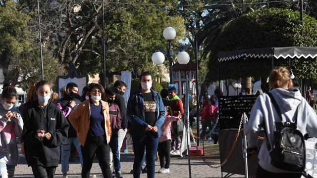 Regresó la presencialidad a la Plaza Feria