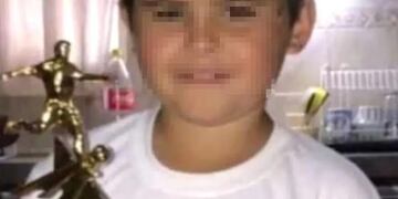 Gianluca Zapata. El niño fue hallado en buen estado de salud.