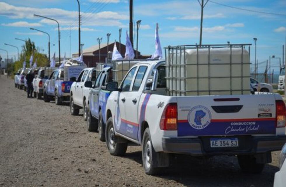 Mega operativo por la falta agua
