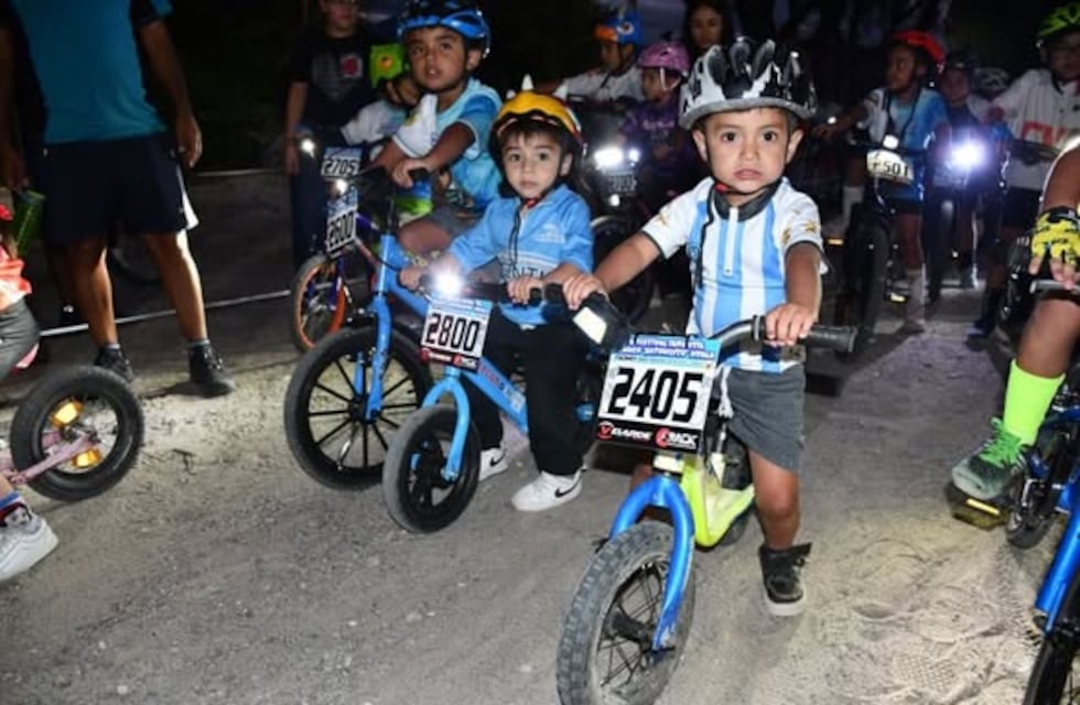Santa María celebró el 4° Festival Infantil de Mountain Bike Franco Ayala