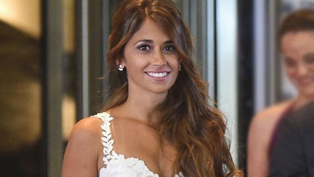 Antonela Roccuzzo en su día de casamiento