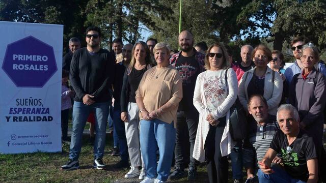 Presentaron Primero Rosales, partido vecinal.