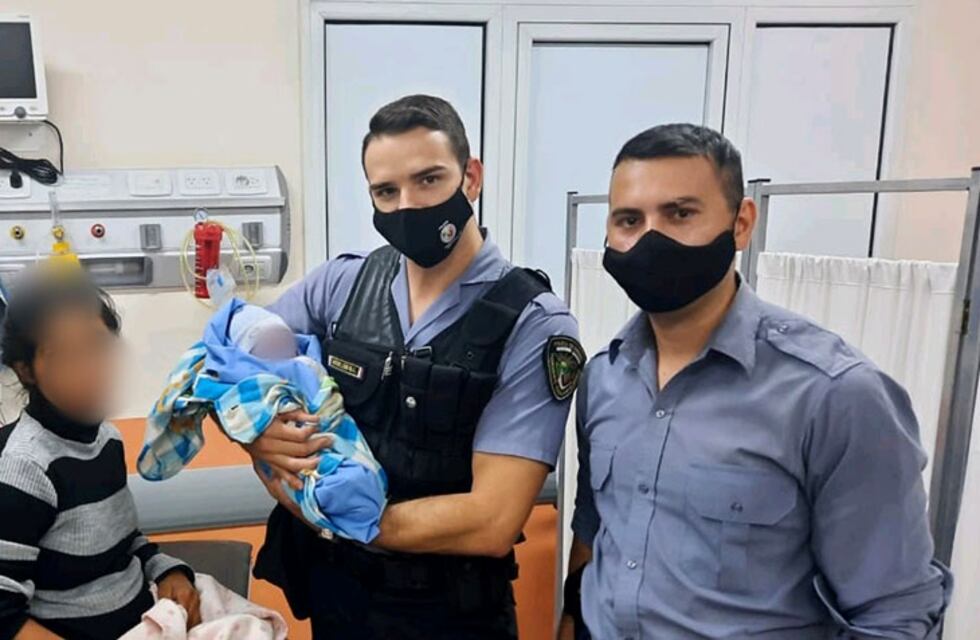 Dos de Mayo: policías asistieron a una mujer en trabajo de parto