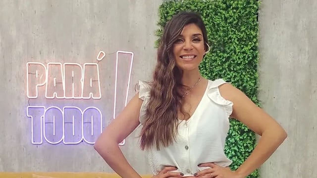 Ornella Ferrara festejó el día del periodista con muchos mimos
