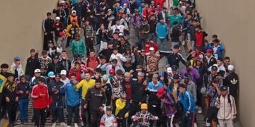 "Juntada pilchera" en Tortugas Open Mall