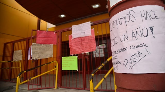 Toma en la Escuela Vicente Forestieri, de Villa El Libertador, luego de múltiples reclamos por falta de reparaciones.