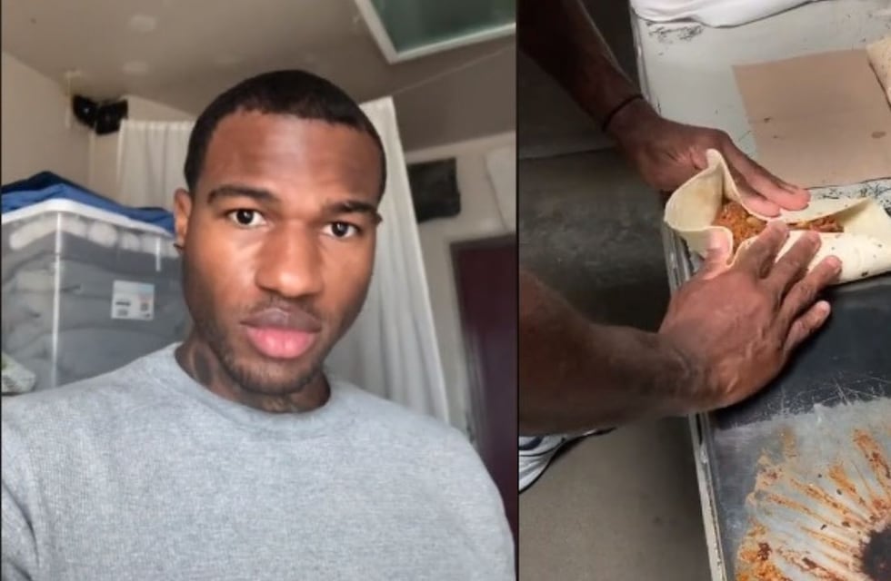Tiene 31 años, ama la cocina y se volvió viral por sus videos de recetas desde la cárcel