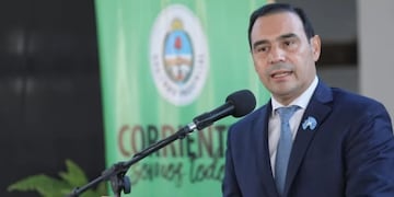 Gustavo Valdés, el gobernador de Corrientes, encabezó el acto de las sesiones ordinarias 2023.