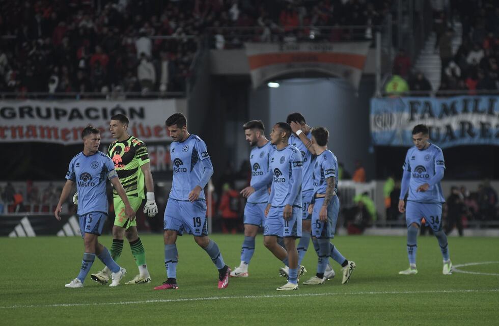 Belgrano cayó sin atenuantes ante un poderoso River por la segunda fecha del Torneo de Liga Profesional