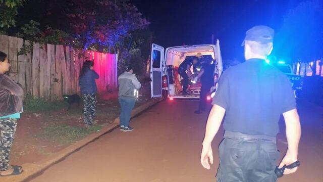 Un joven fue herido de bala en Puerto Esperanza.