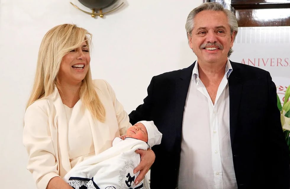 Alberto Fernández y Fabiola Yañez presentaron a su hijo Francisco: “Es un oasis en un tiempo tan difícil”