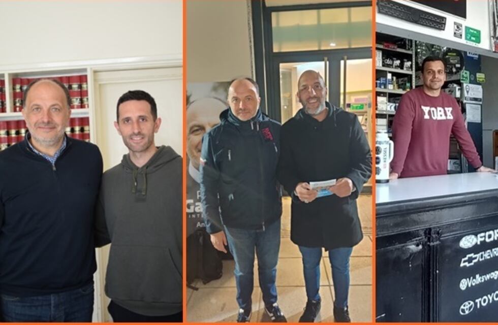 Elecciones 2023 en Tres Arroyos: Dialogamos con los representantes del área de comercio de Pablo Garate