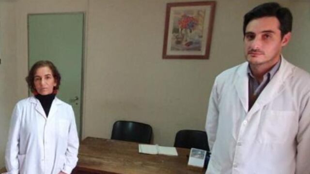 Martín Maraschio y Claudia Sirote, directivos del Hospital Pintos