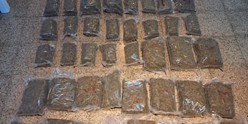 Encargaron perfumes y en el envío llegó marihuana (gentileza Cordobeses en Alerta).