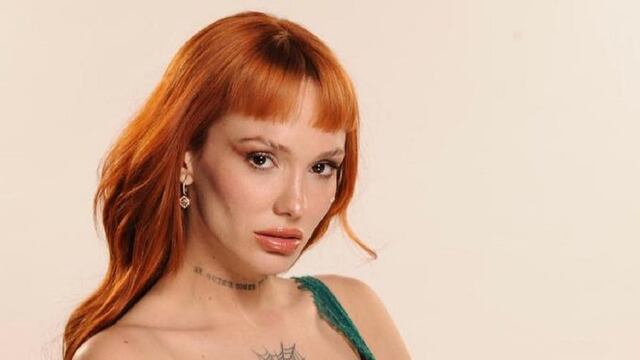 Delineado, trenzas y vestido ultra naranja, La Joaqui paraliza Tiktok con una imponente coreografía.