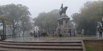 Clima. Niebla en San Luis capital.
