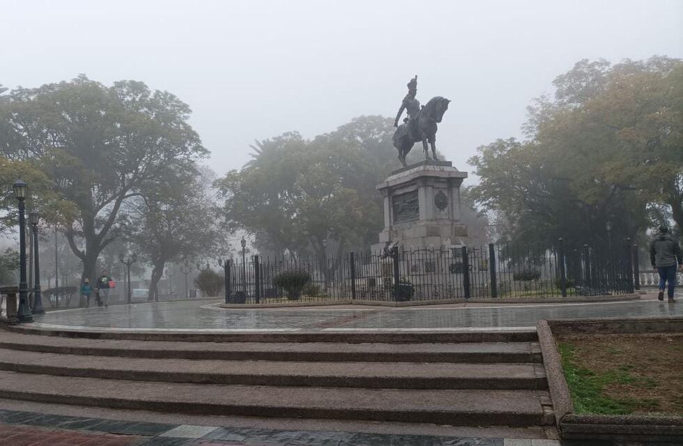 Las imágenes de la inusual niebla en San Luis