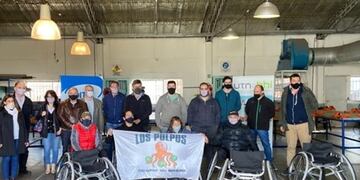 La UTN donó 6 sillas de ruedas adaptables a DUBA