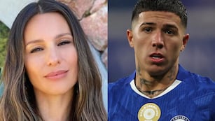 Pampita y Enzo Fernández.