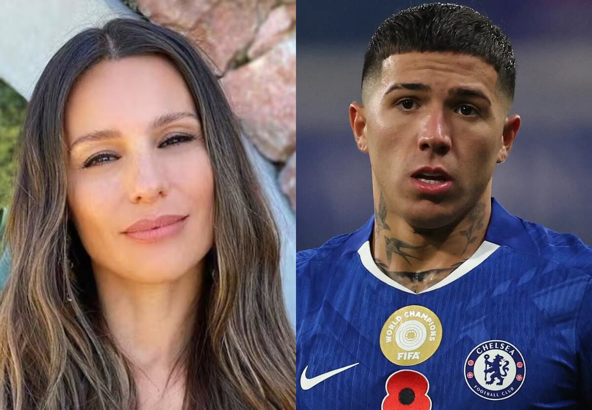 Pampita y Enzo Fernández.