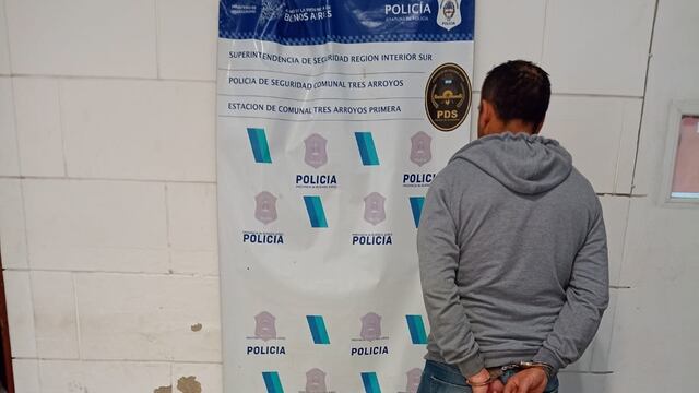 Aprehendido en Tres Arroyos por no respetar un medida de acercamiento