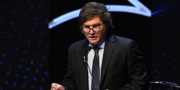 Javier Milei dio un discurso incendiario