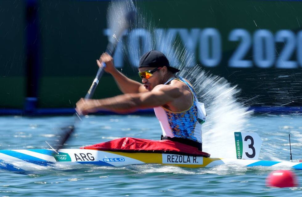 Rubén Rézola clasificó a semifinales de canotaje en los Juegos Olímpicos