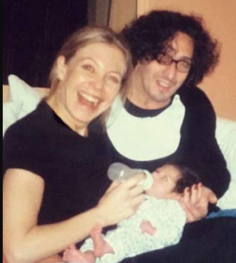 Cecilia, Fito y su hijo Martín