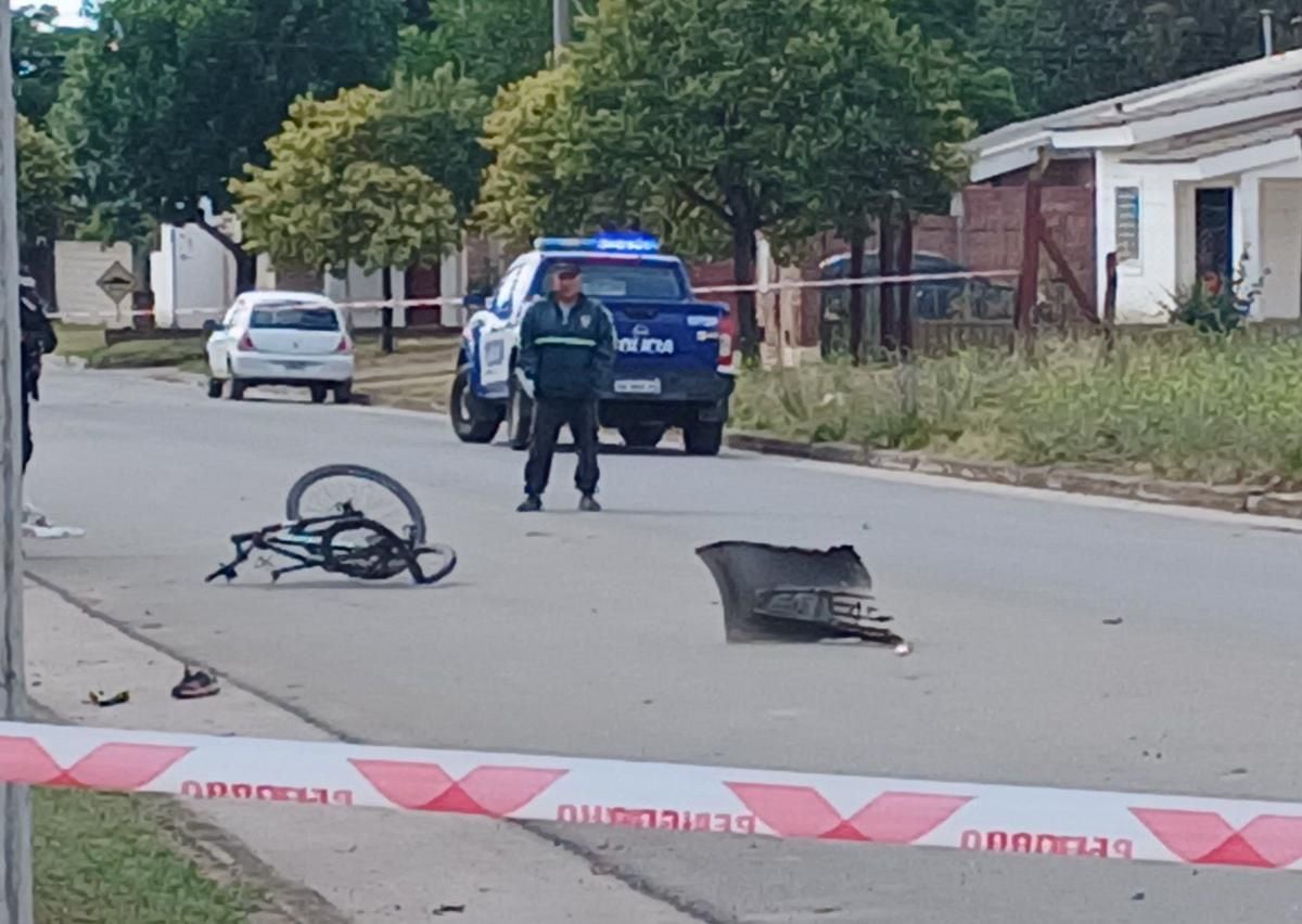 La zona donde la ciclista murió atropellada.