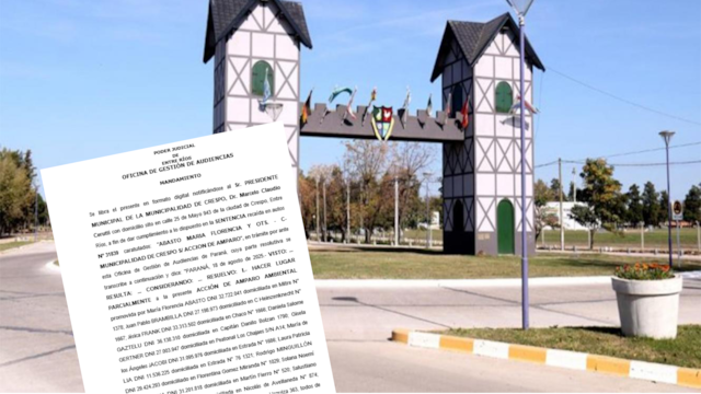 La Justicia prohibió a Crespo utilizar agua de arroyos para riego de calles.