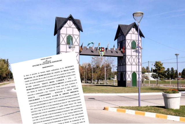 La Justicia prohibió a Crespo utilizar agua de arroyos para riego de calles.