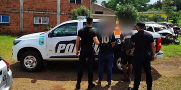 Mártires: evadieron un control policial, agredieron a policías y terminaron detenidos.