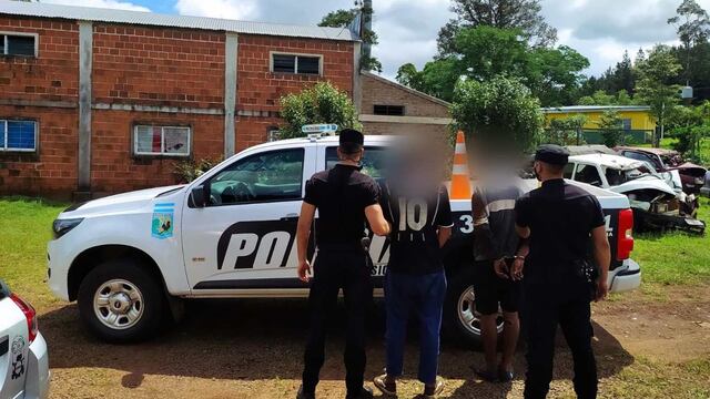 Mártires: evadieron un control policial, agredieron a policías y terminaron detenidos.