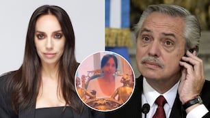 Se filtró un tercer video de Tamara Pettinato con Alberto Fernández