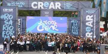 La zona cercana al bulevar 27 de Febrero se llenó de gente este jueves.
