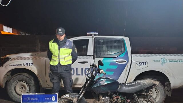 Secuestran moto en Reta por falta de documentación