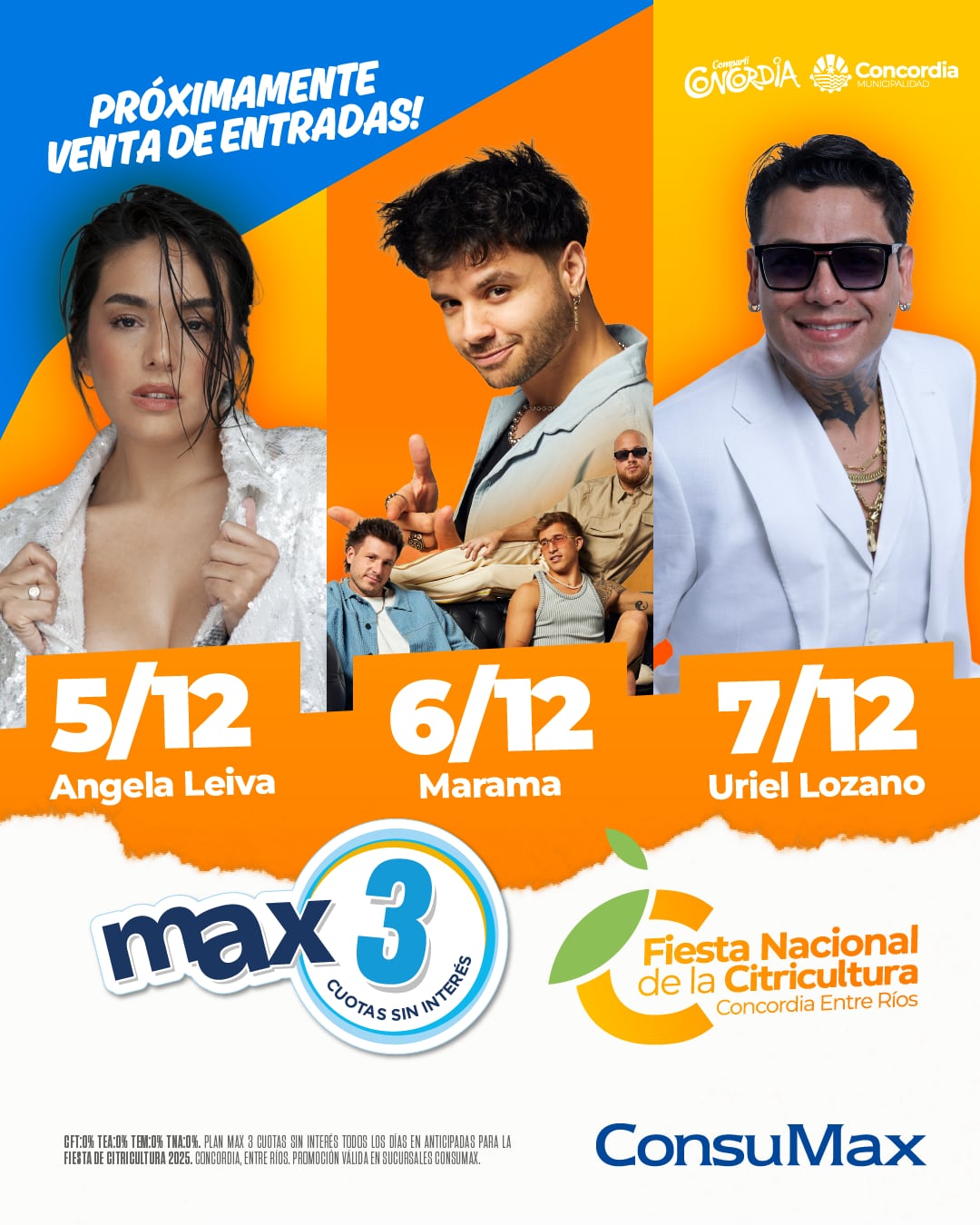 Fiesta Nacional de la Citricultura.