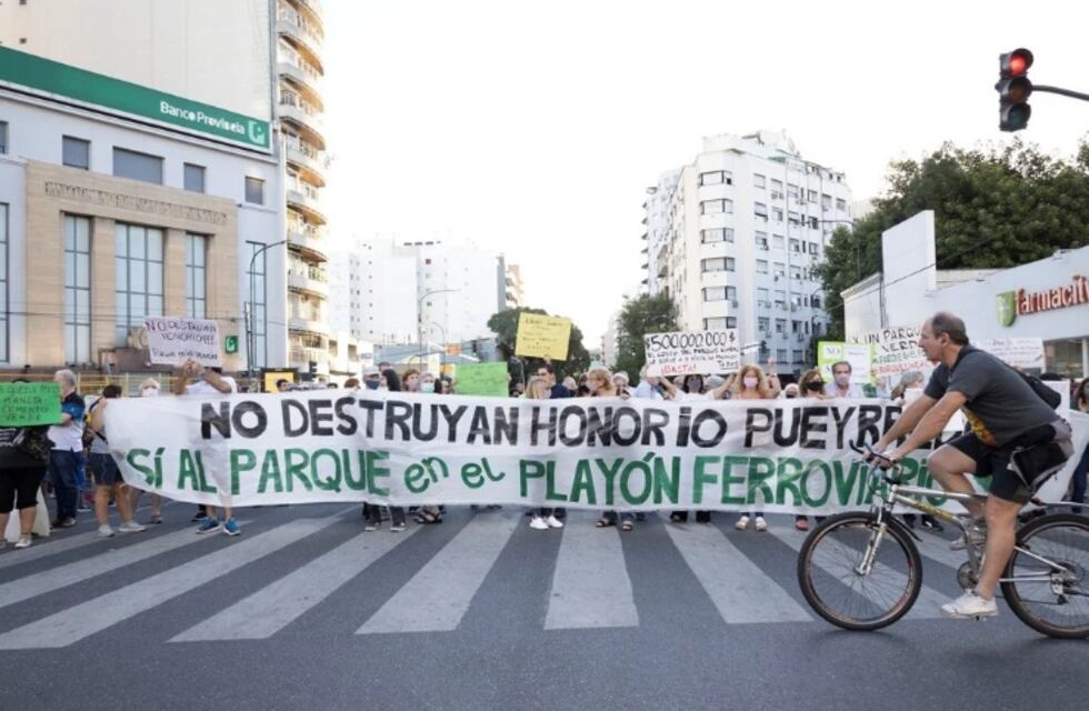 Proyecto del área verde en Honorio Pueyrredón: el debate se hará en una confitería de Caballito