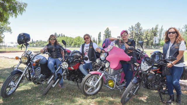 Lourdes Ybarra, Roxana Morales, María Irrazabal y Rita Cano, integrantes de Calaveras y Catrinas.