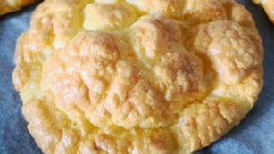 Cómo hacer pan nube con 2 ingredientes.