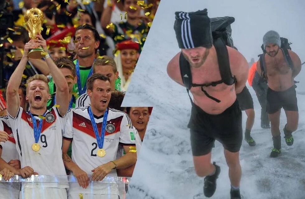 Fue campeón en Brasil 2014, figura en la final ante la Selección Argentina y hoy sorprende con esta actividad extrema