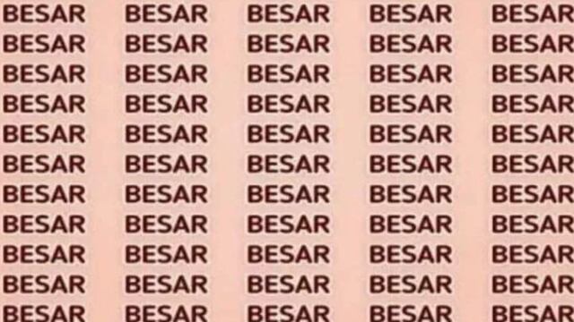 Solo el 10% acertó este acertijo visual: encontrá la palabra PESAR que se esconde en la imagen.