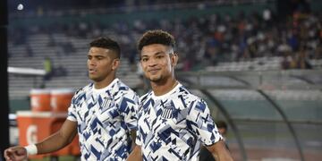 Diego Valoyes y “Rafa” Pérez, figuras en Talleres y entre los colombianos más cotizados en América (Facundo Luque / La Voz).