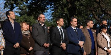 Acto oficial del día de la Bandera en Rafaela