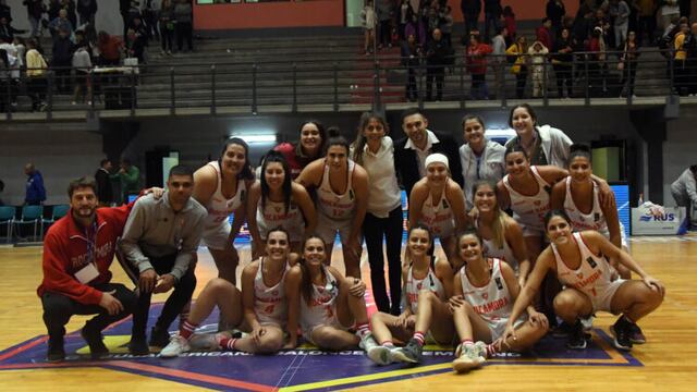 Rocamora arrancó en la Liga Sudamericana de Básquet femenino.