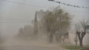 Alerta por vientos fuertes en Córdoba. (La Voz)