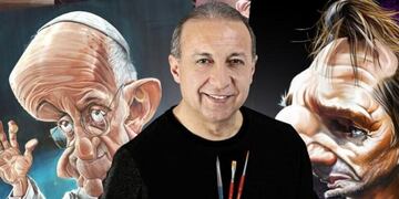 Luis Ordoñez: el rey de las caricaturas que deleitaba en la televisión y llegó al Louvre de París